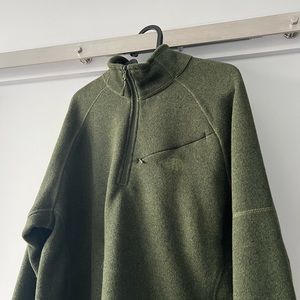 The North Face quarter zip pullover